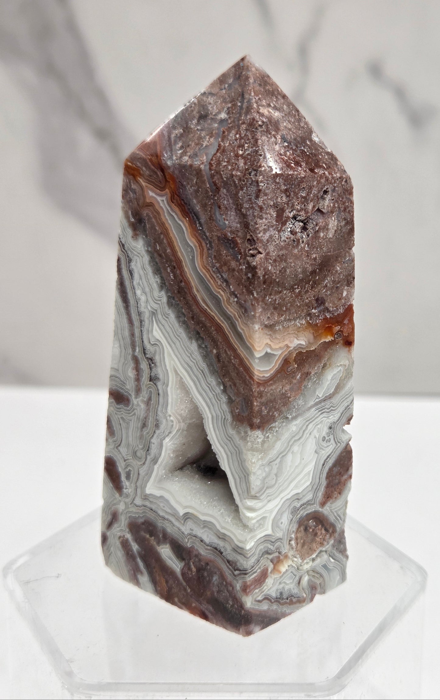 Mexican Agate tower