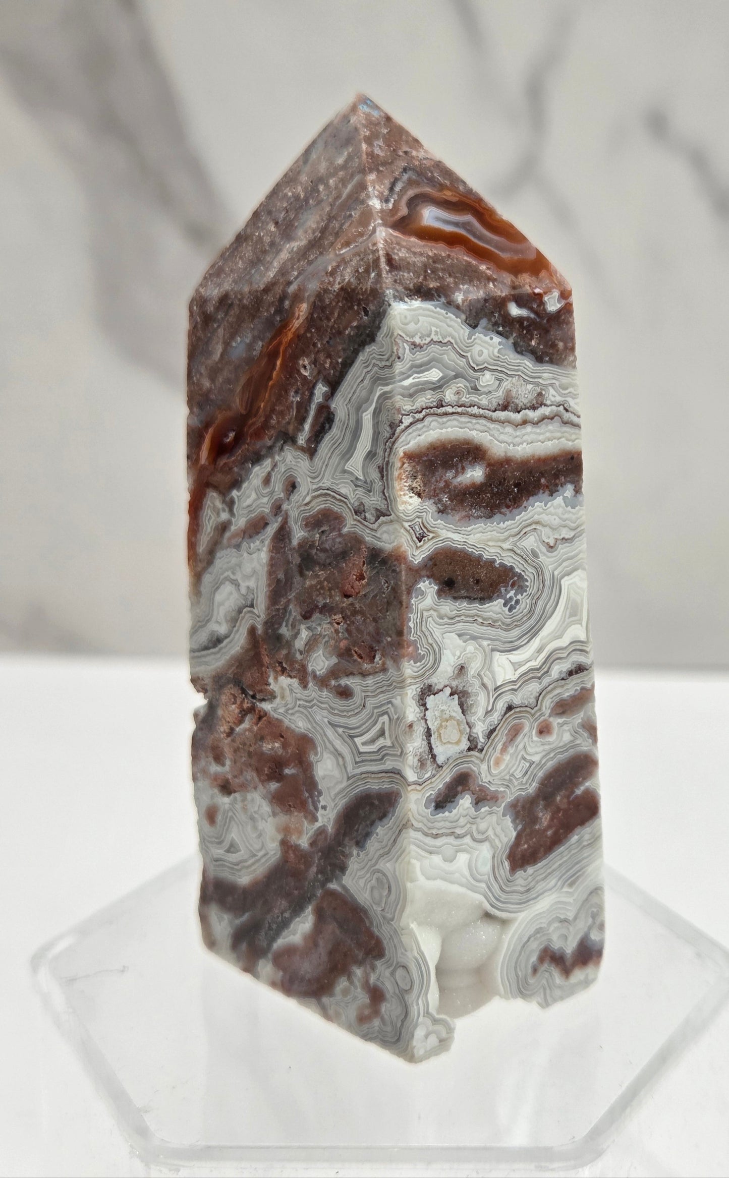 Mexican Agate tower