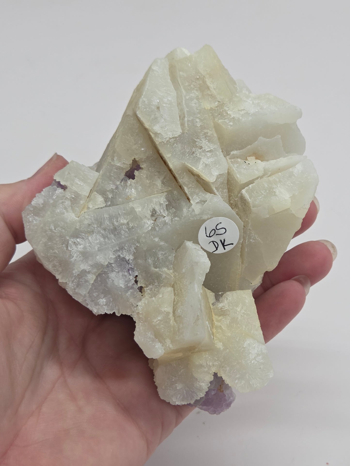 Lavender Bubble Fluorite
