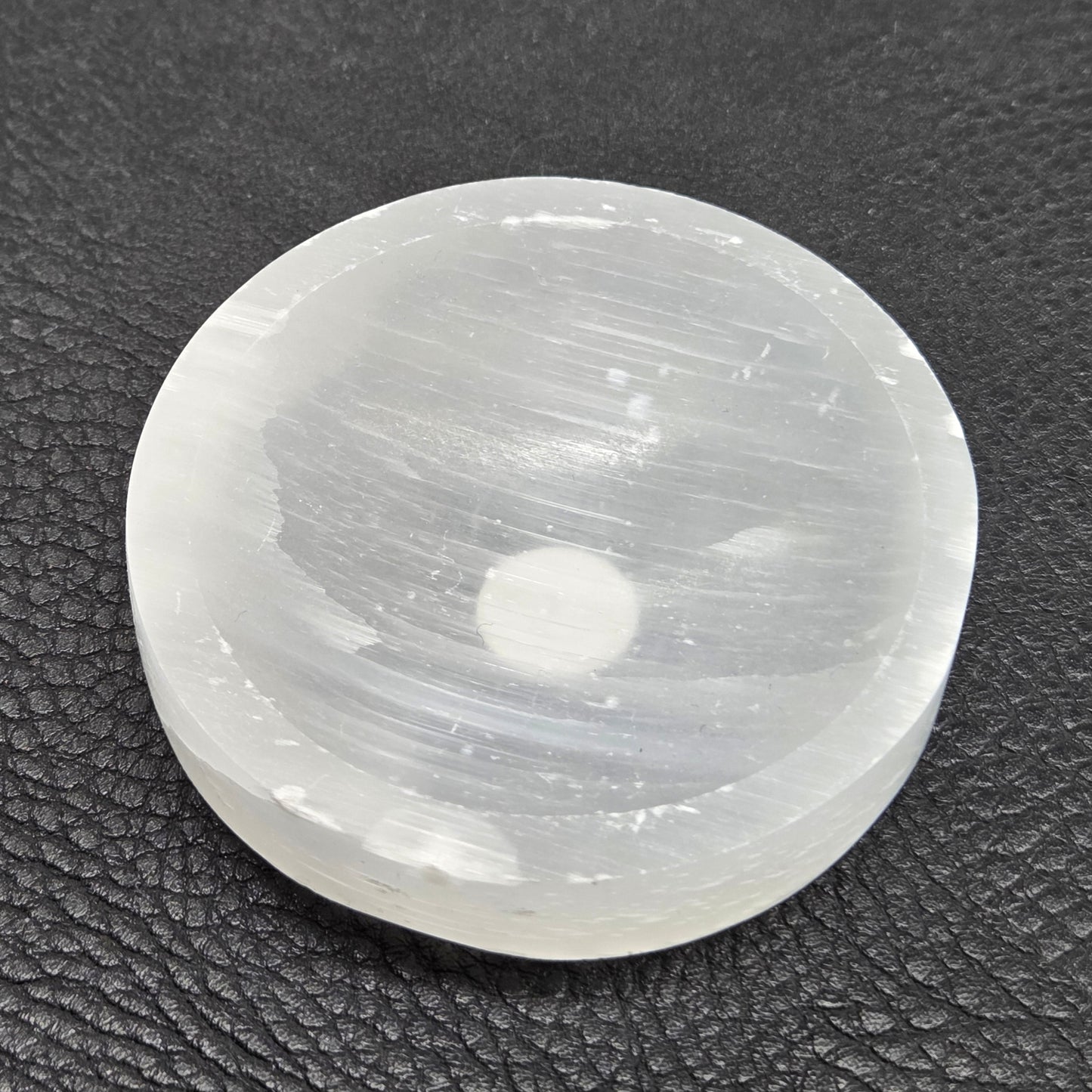 Satin spar bowl