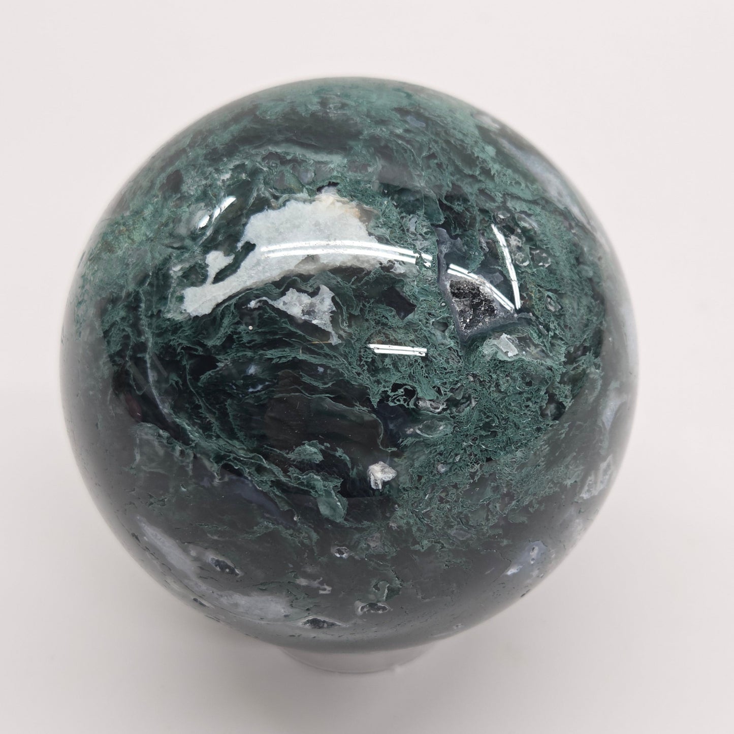 Moss Agate sphere