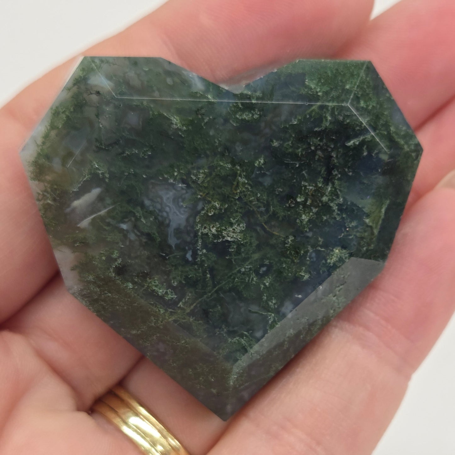 Faceted hearts