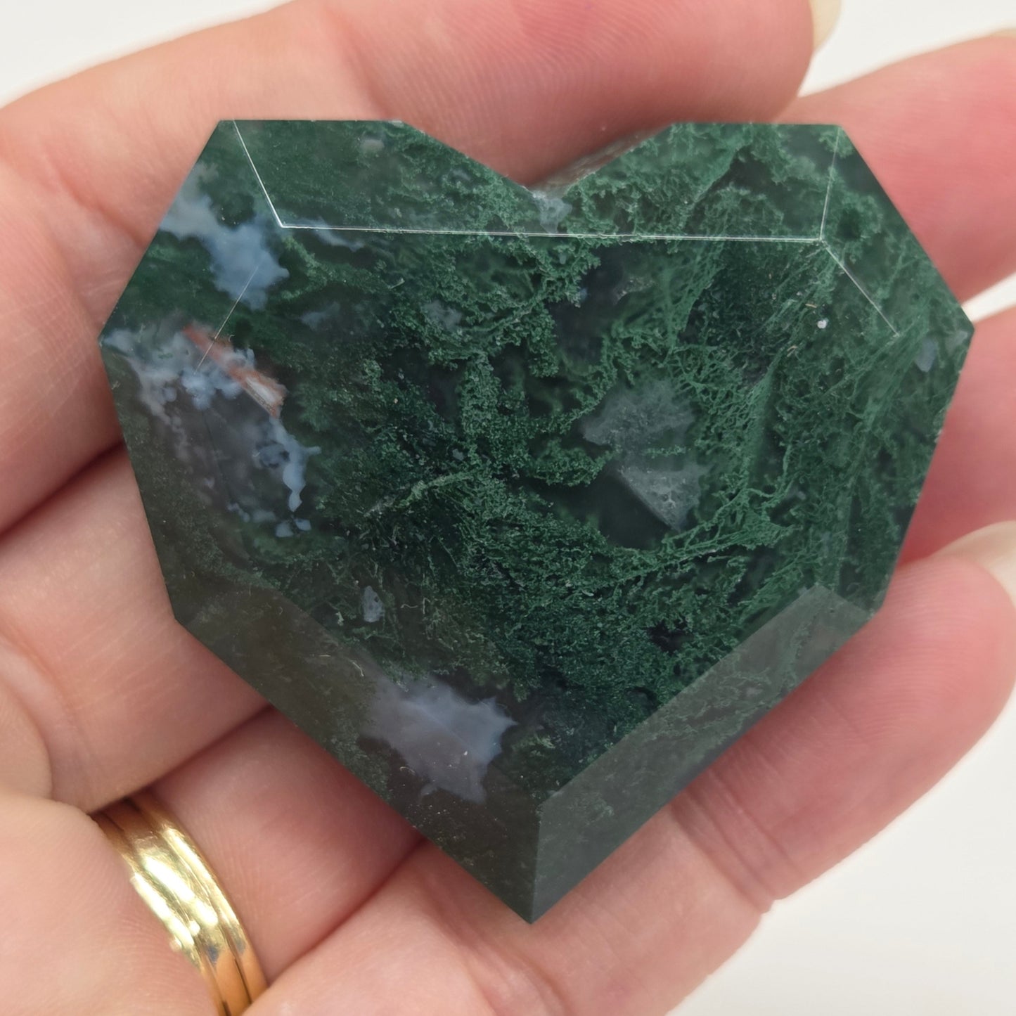 Faceted hearts