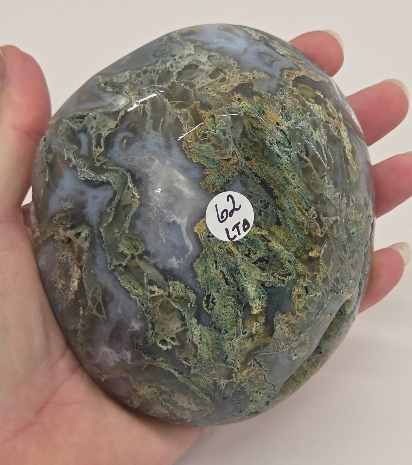 Moss Agate bowl