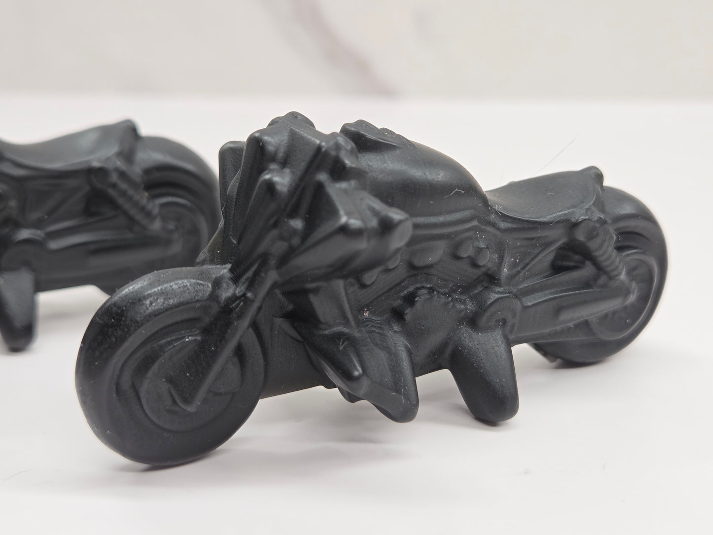 Motorcycle carvings