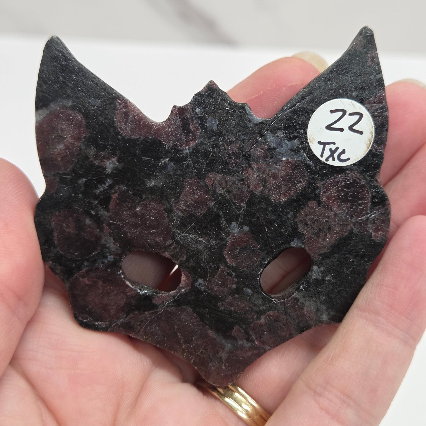 Fox mask carving (L)
