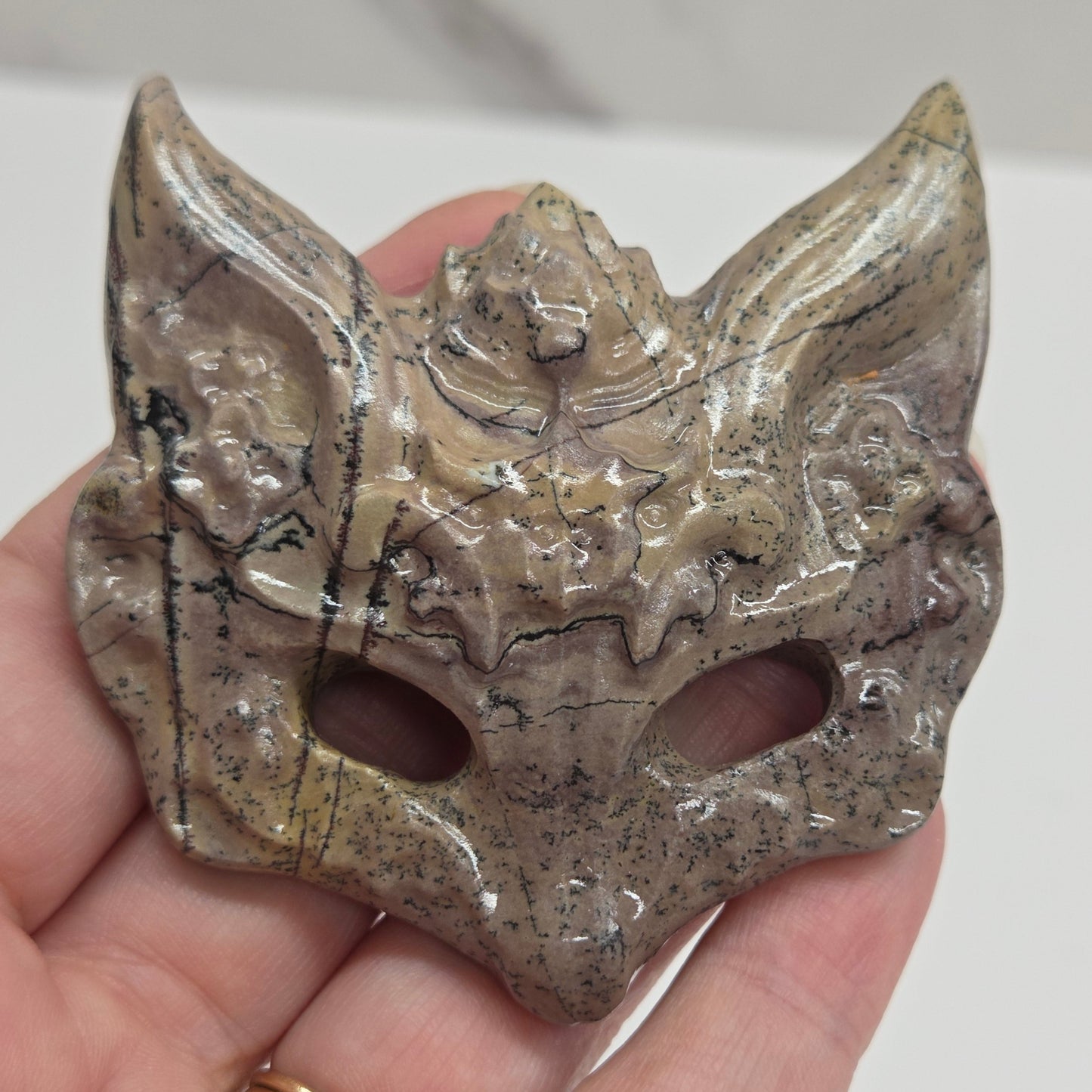Fox mask carving (L)