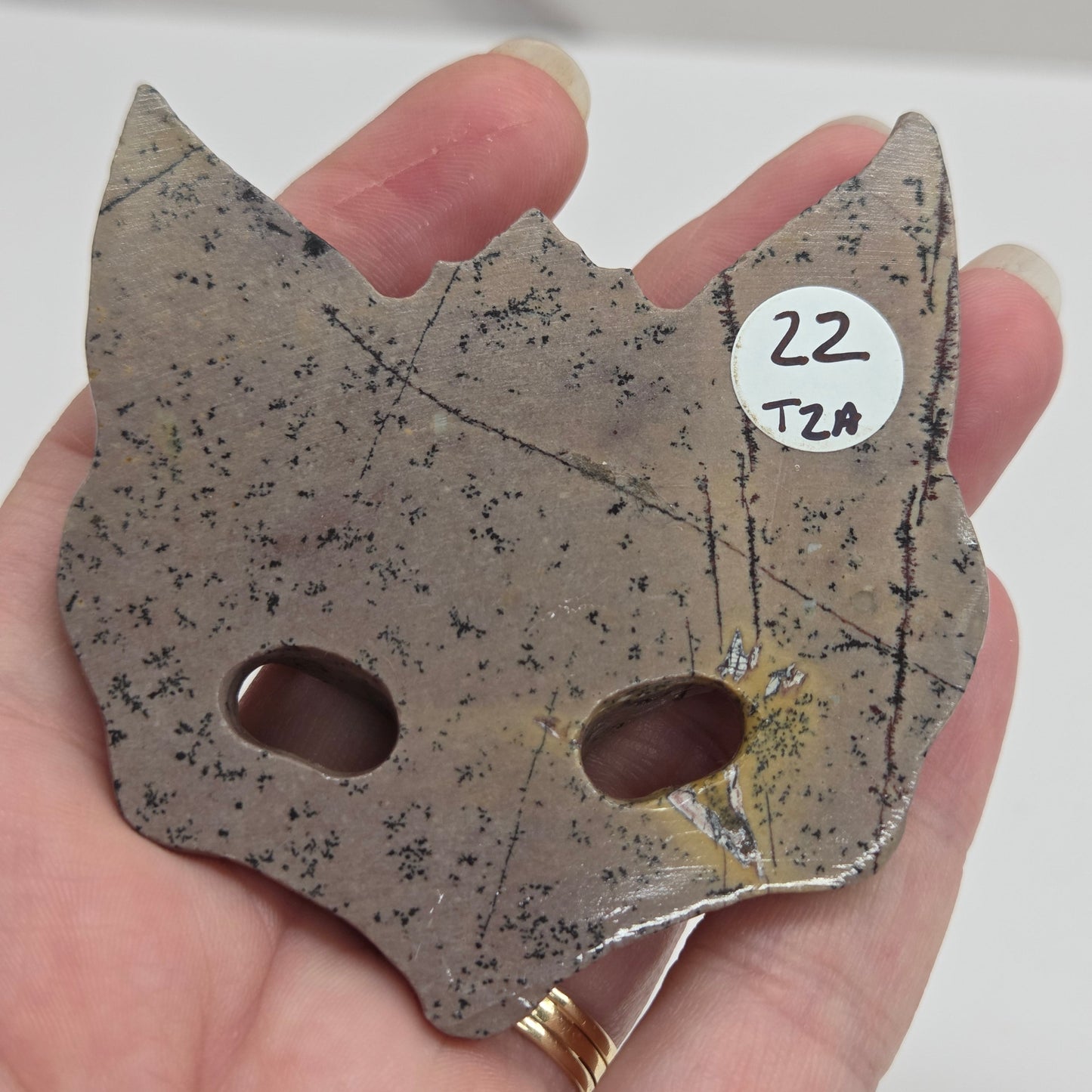 Fox mask carving (L)