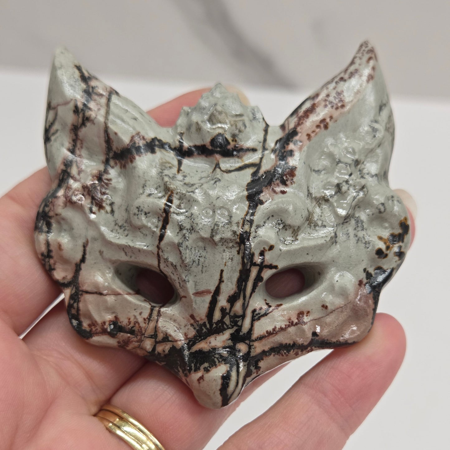 Fox mask carving (L)