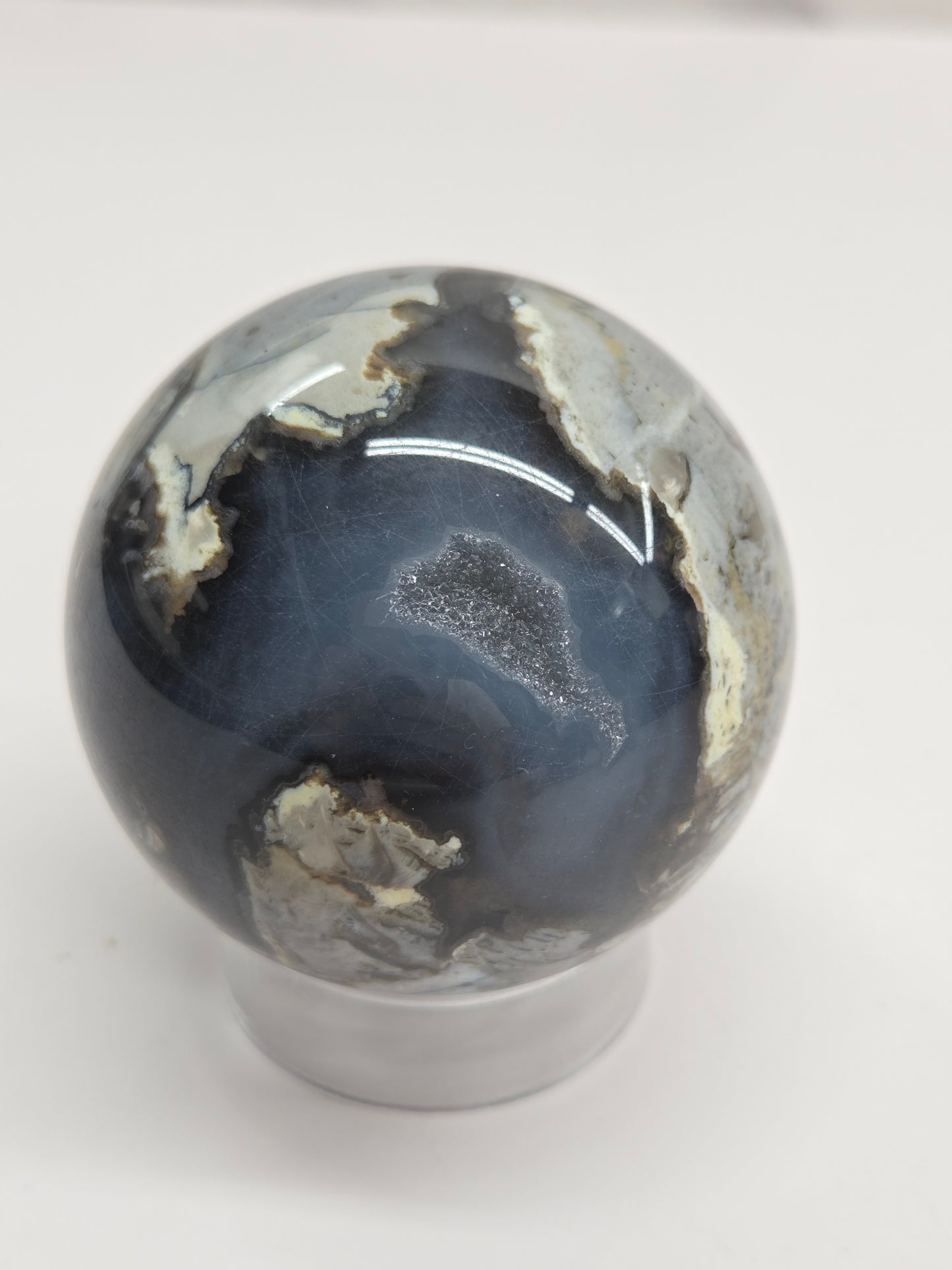 Volcano Agate spheres