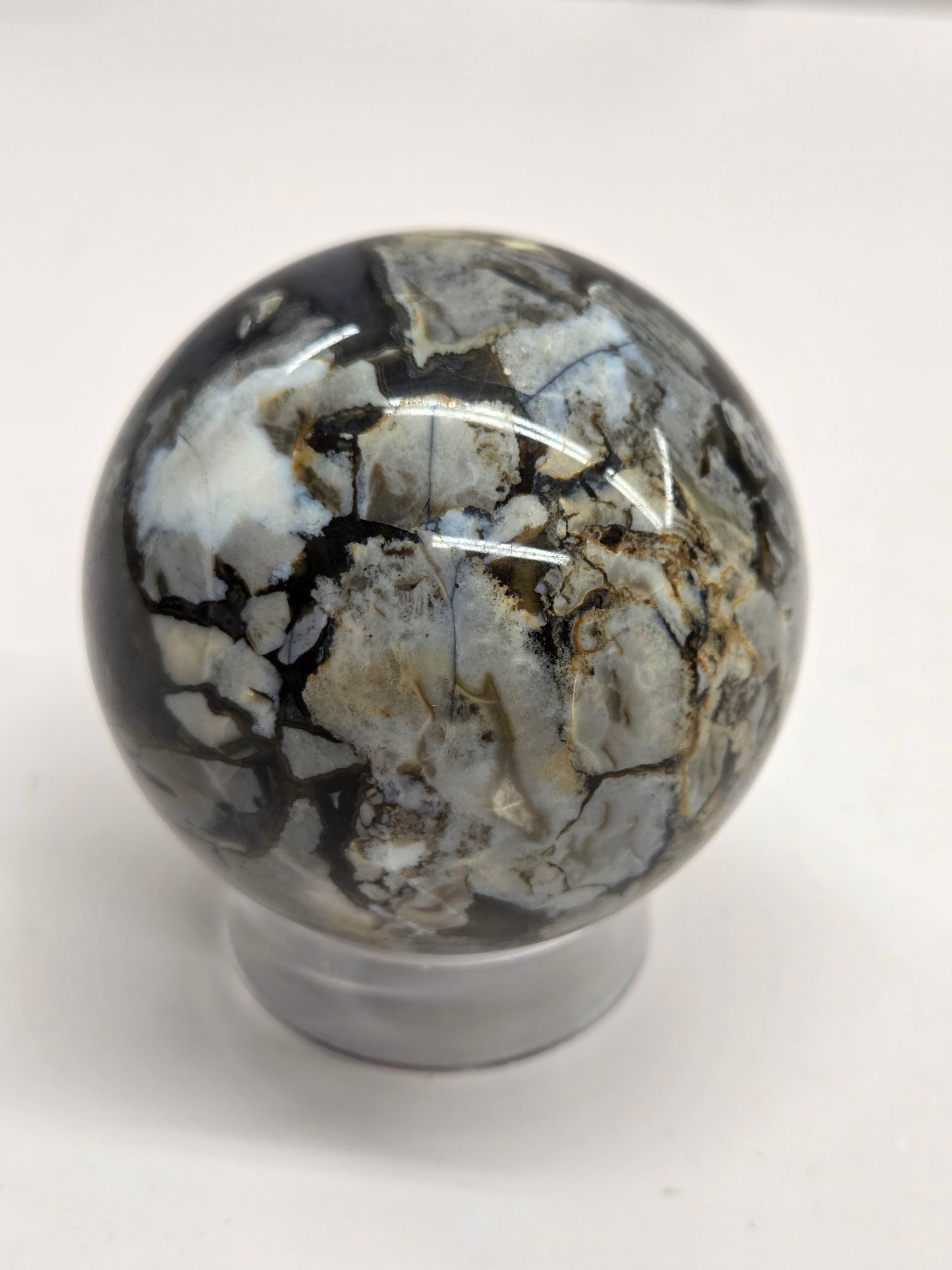 Volcano Agate spheres