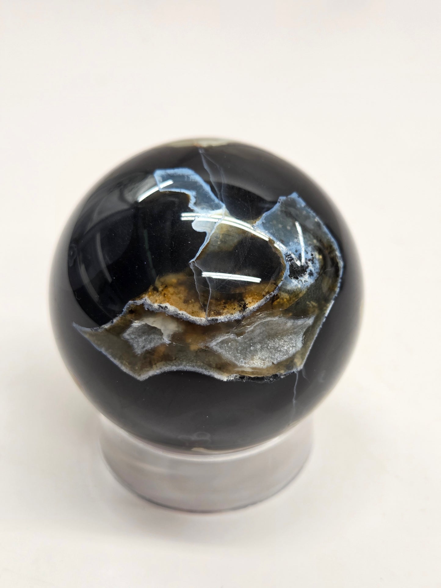 Volcano Agate spheres