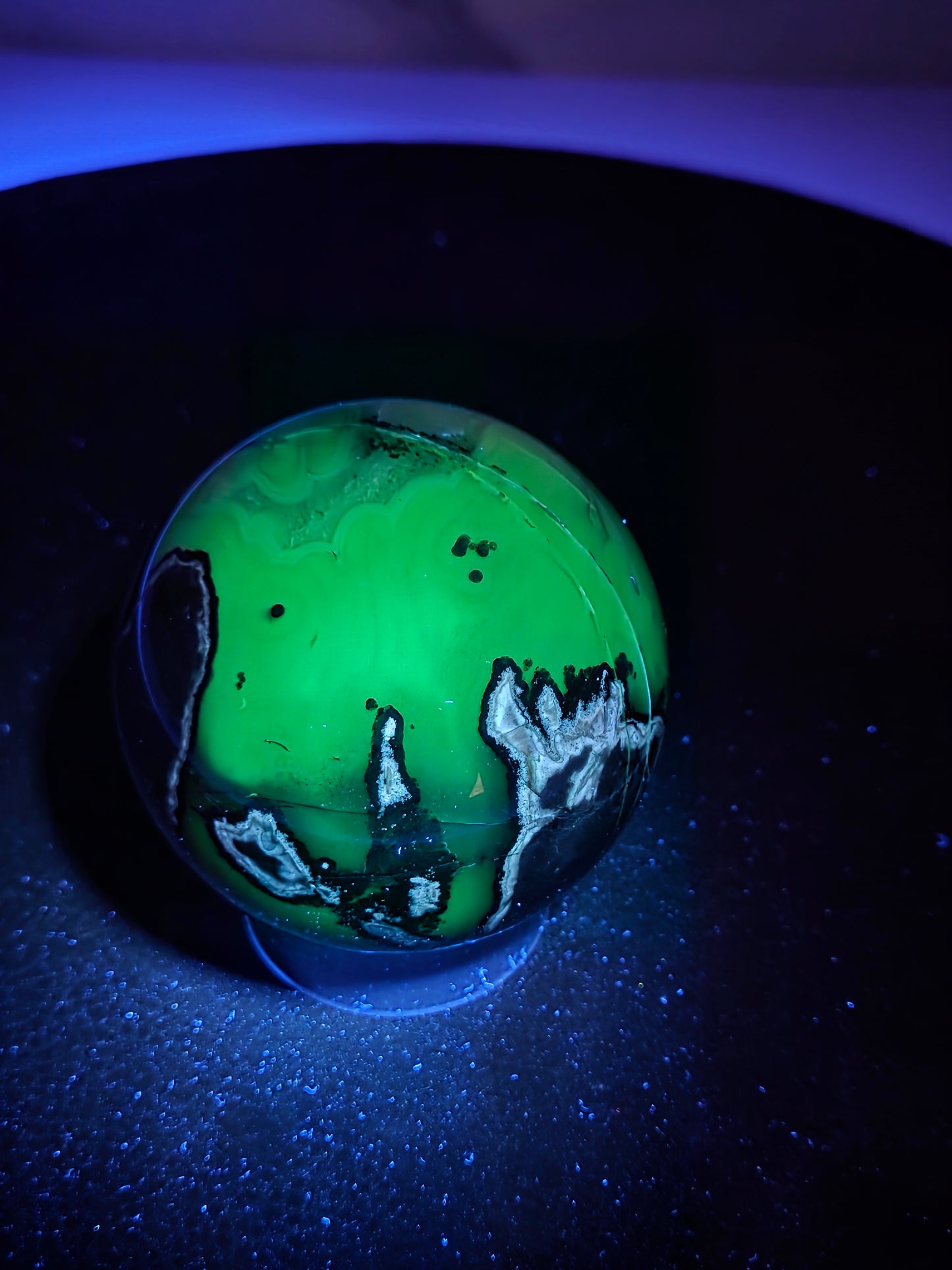 Volcano Agate spheres