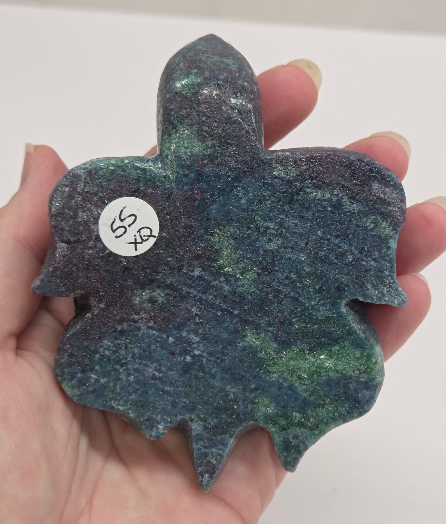 Ruby Kyanite mom & baby turtle (L)