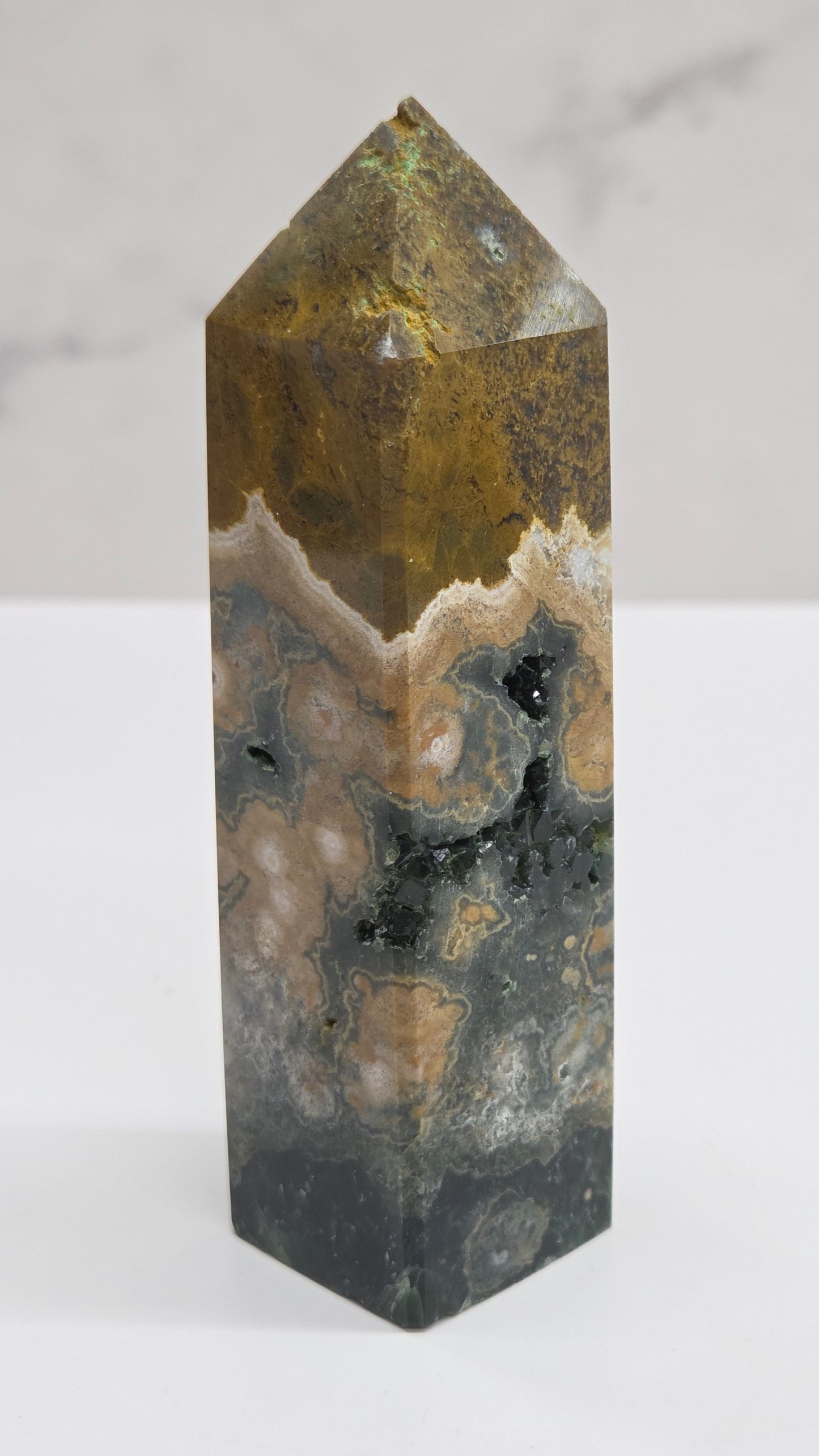 Orbicular Ocean Jasper tower