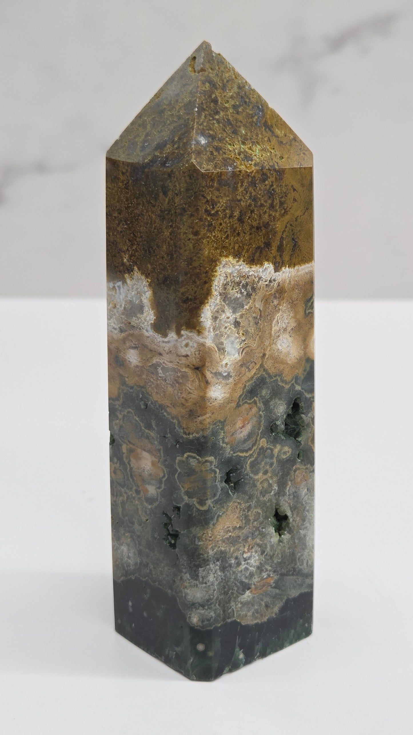 Orbicular Ocean Jasper tower