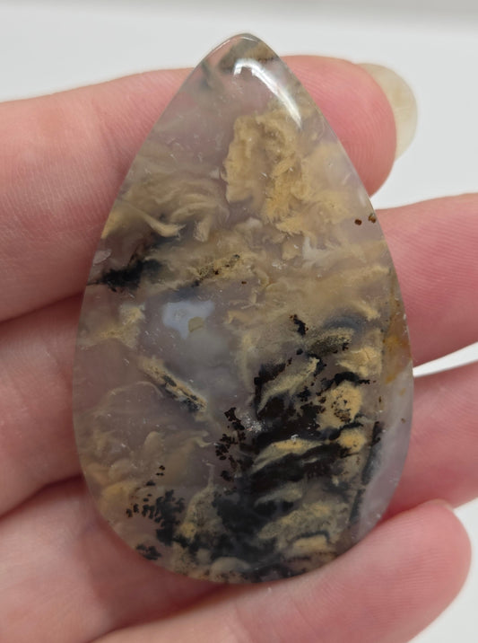 Tiger Agate pendant/cabachon (Indonesia)