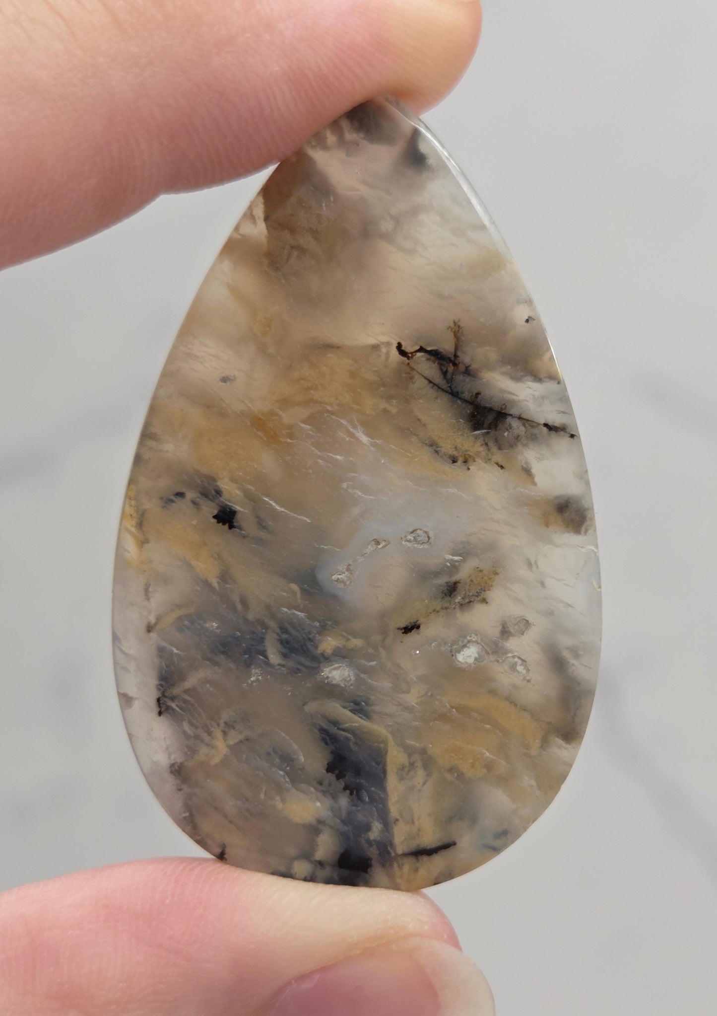Tiger Agate pendant/cabachon (Indonesia)