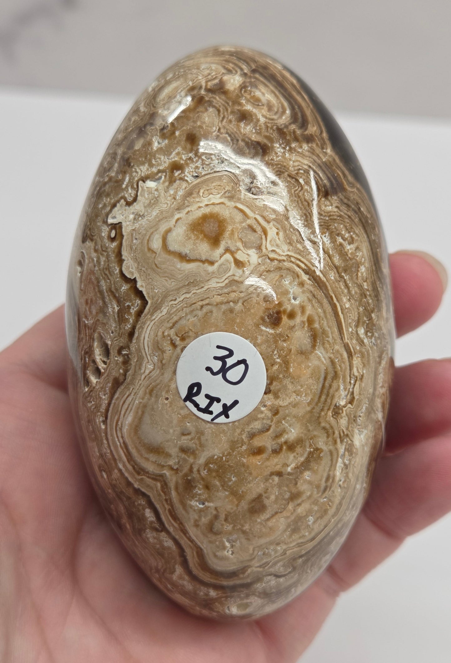 Chocolate Calcite egg