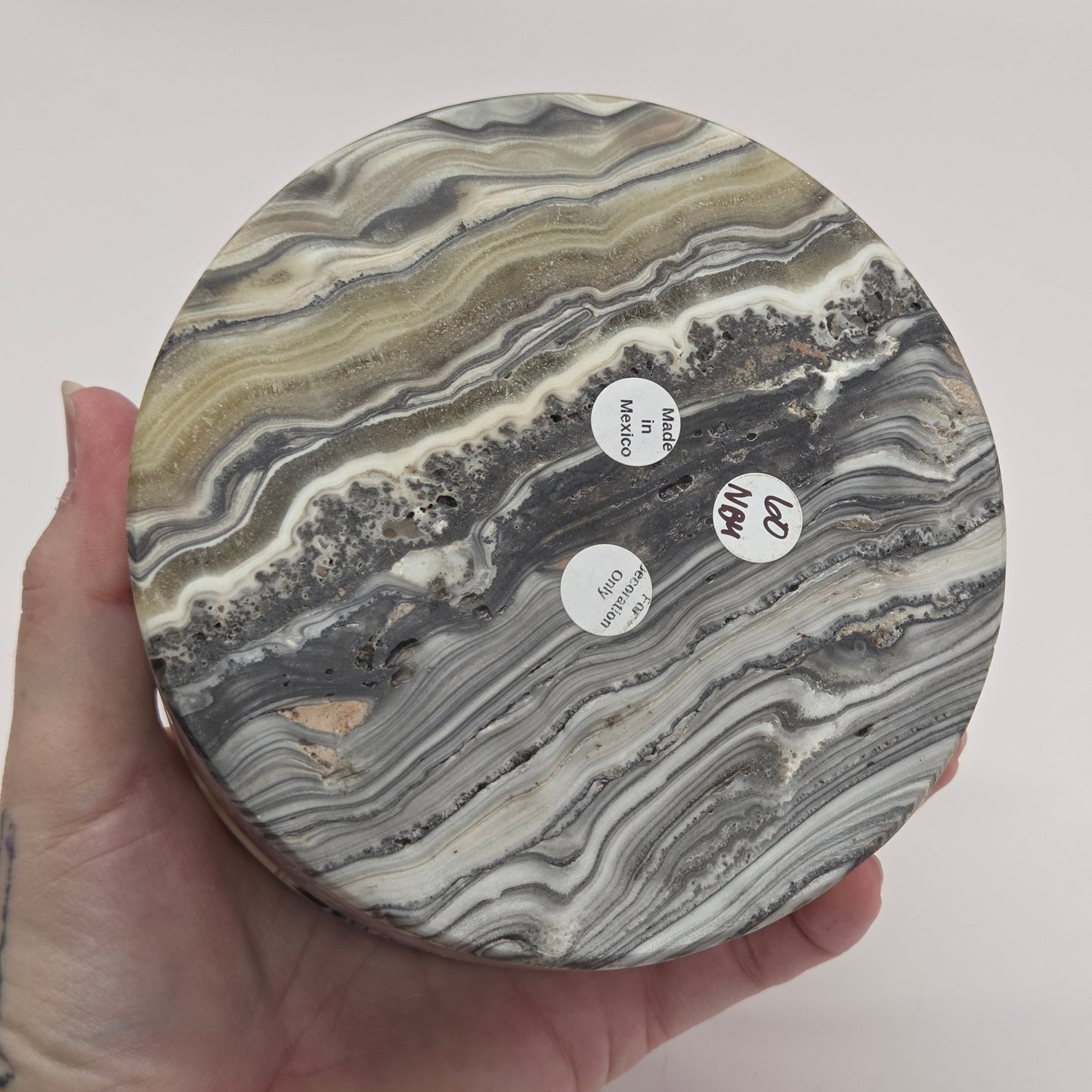 Banded Calcite box