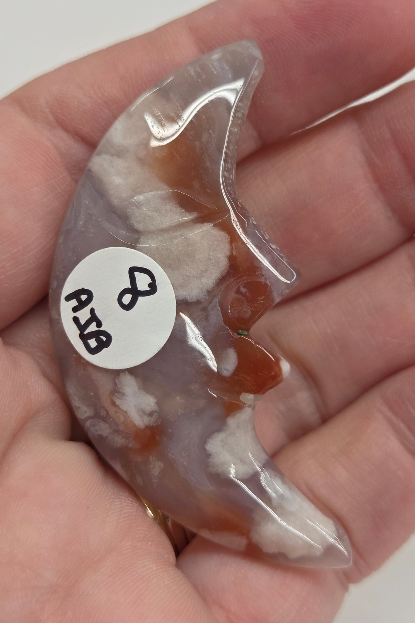 Flower Agate moon