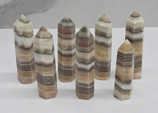 Banded Calcite tower