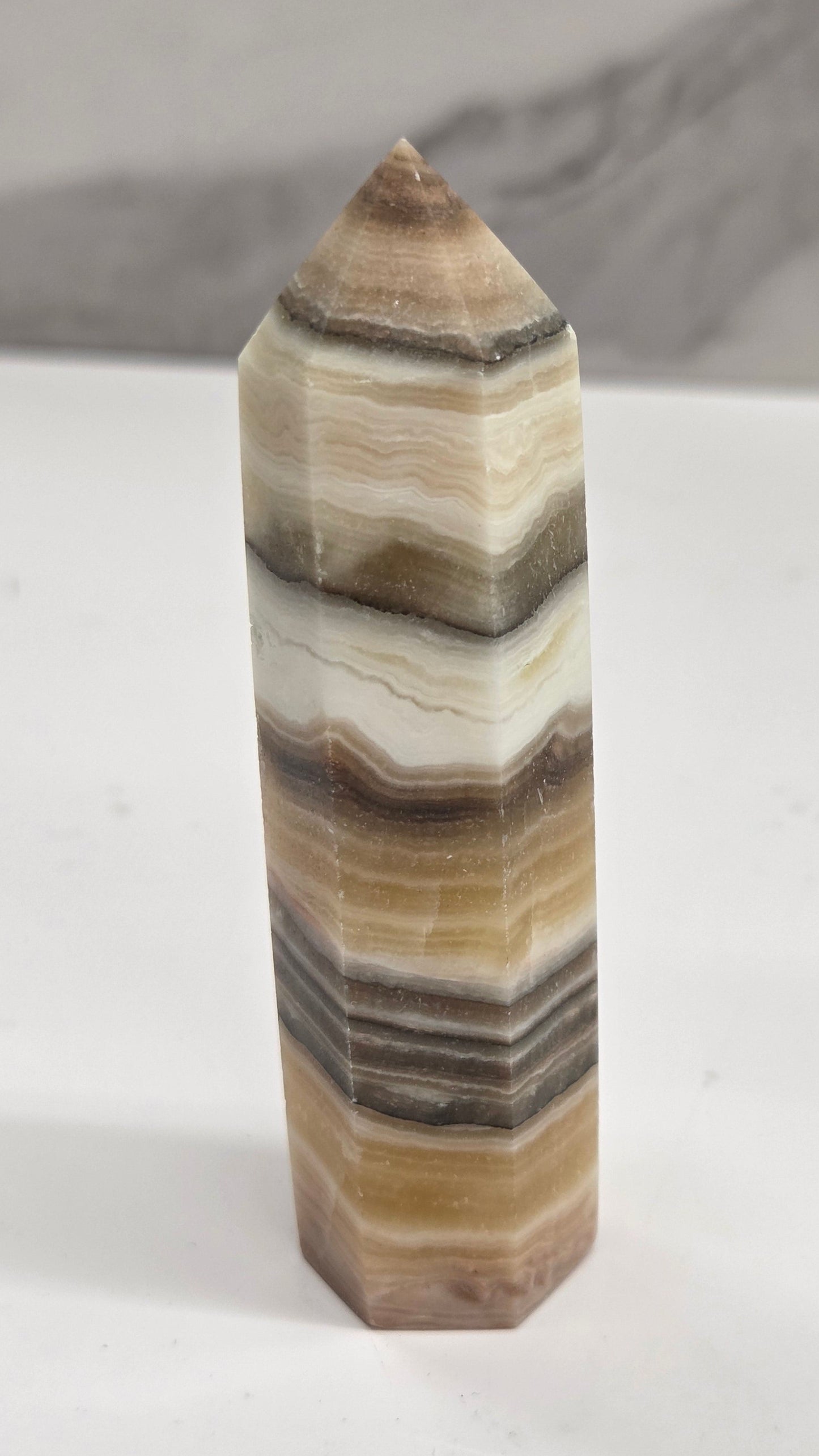Banded Calcite tower