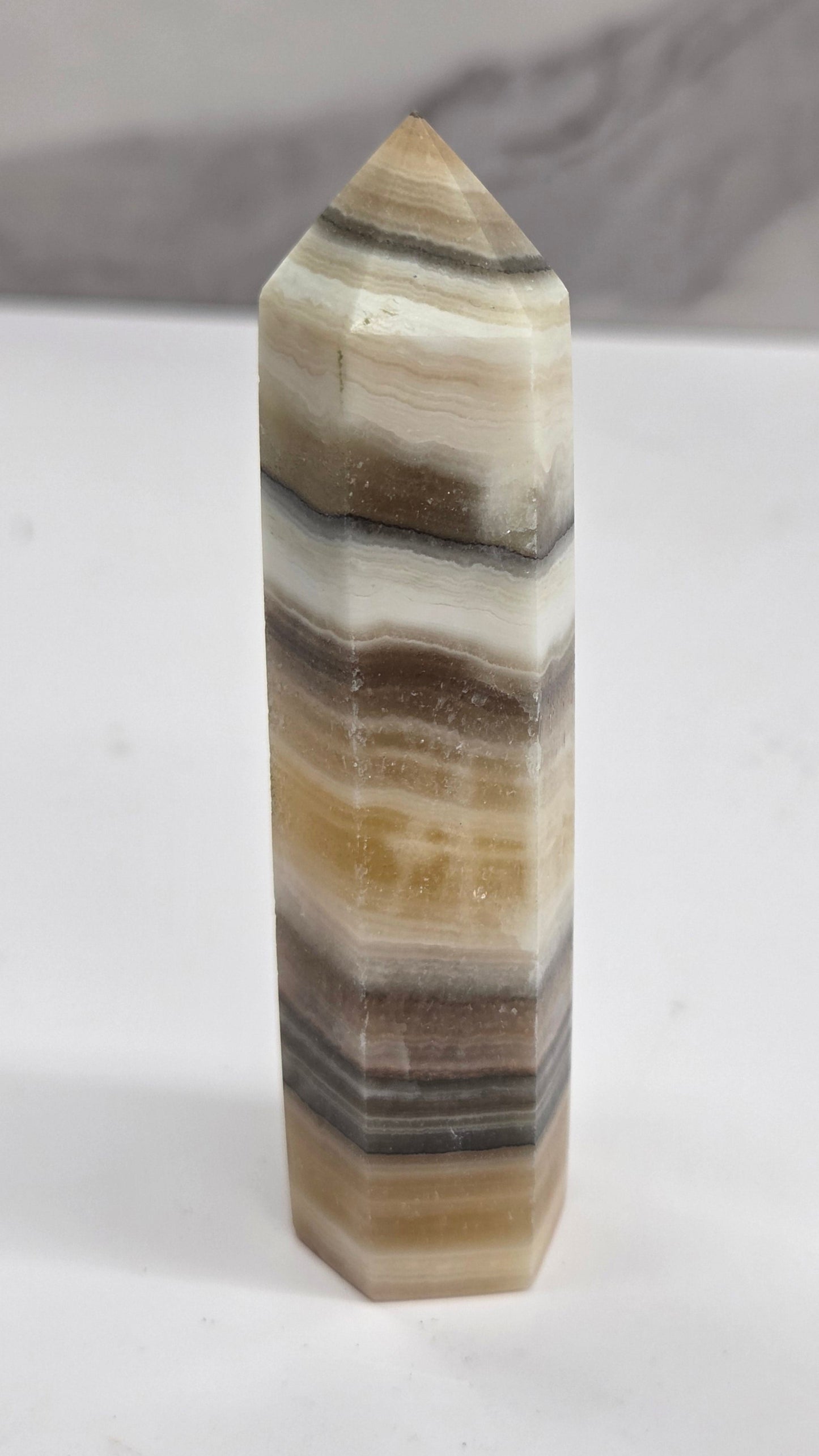 Banded Calcite tower