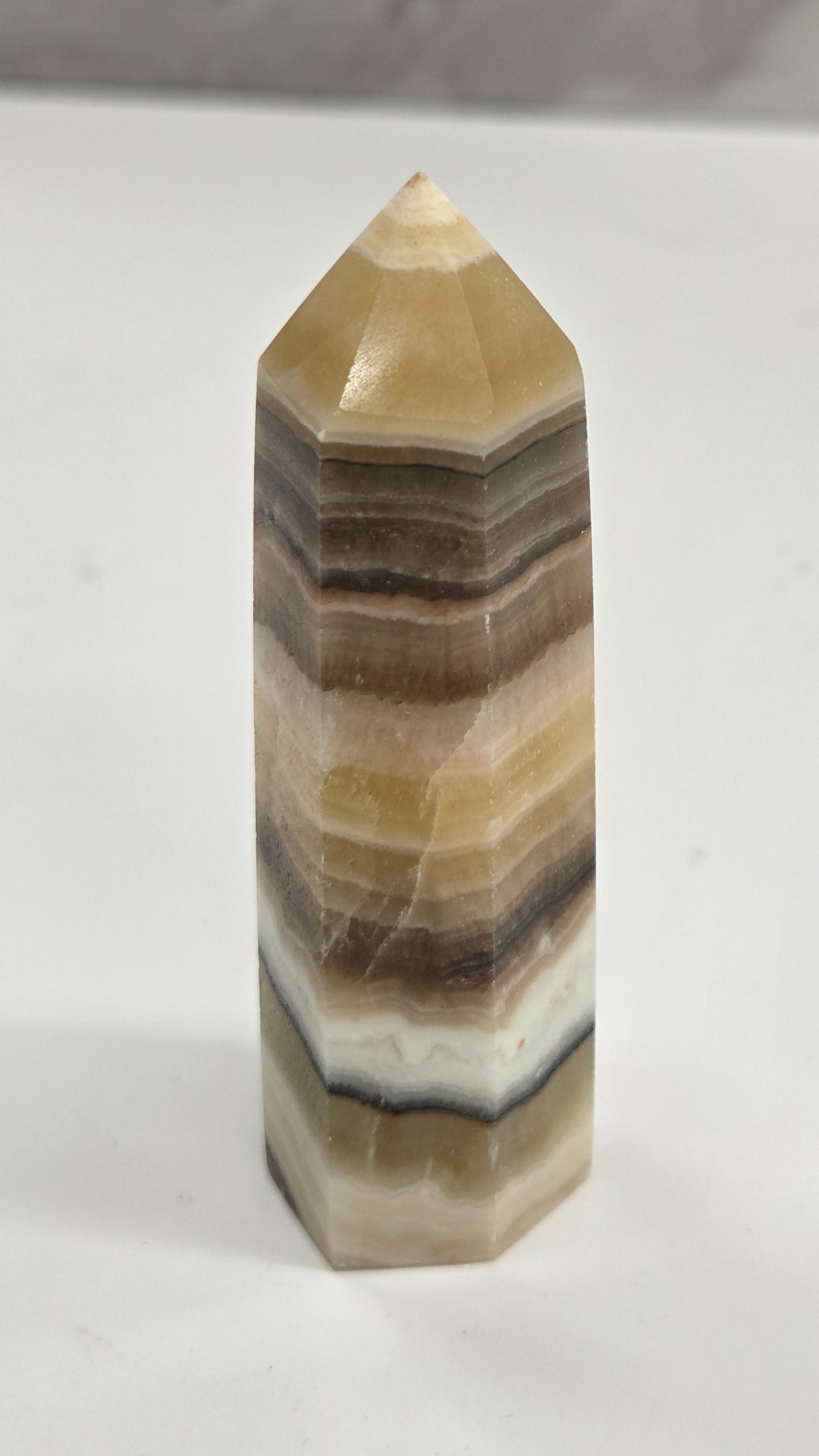 Banded Calcite tower