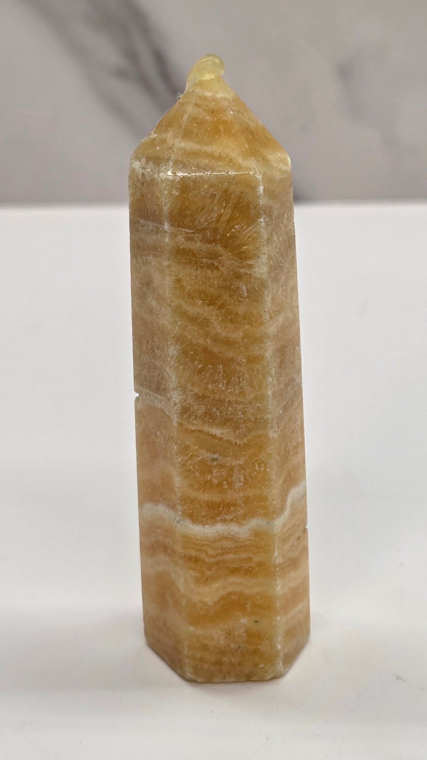 Orange Banded Calcite tower