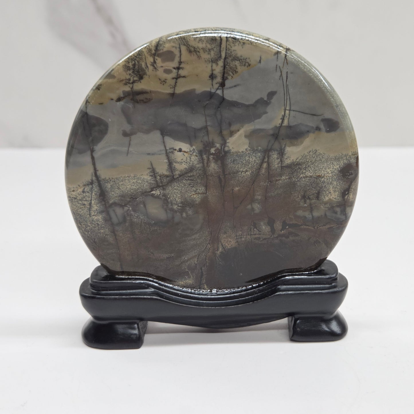 Picture Jasper slab on stand