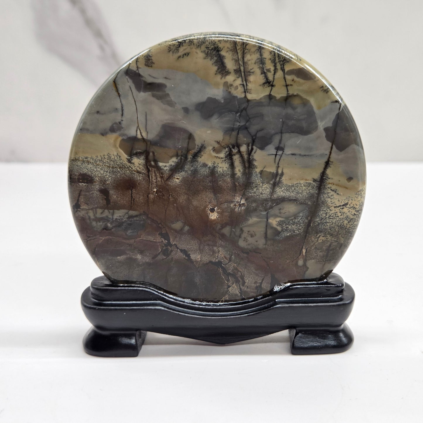 Picture Jasper slab on stand