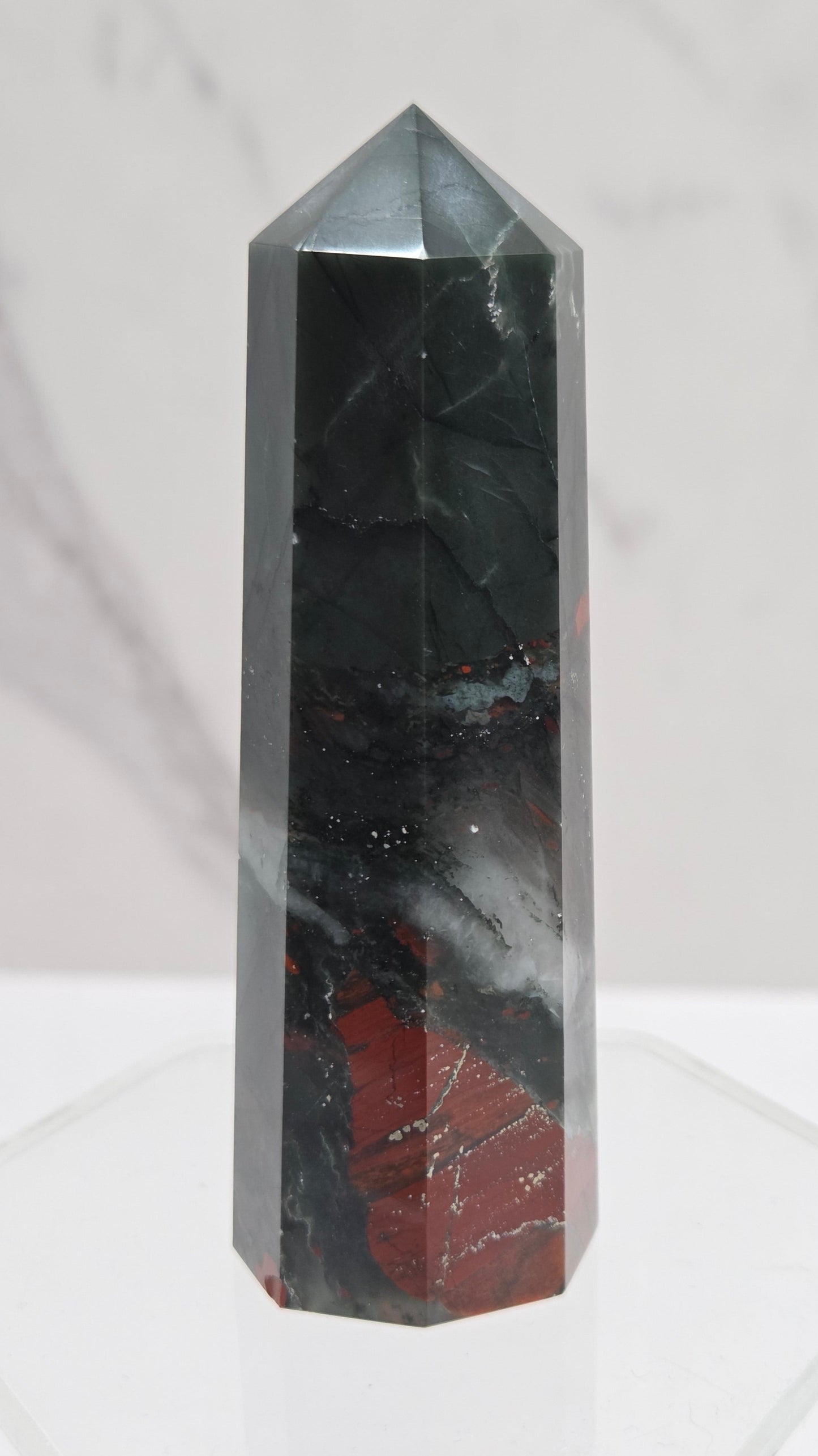 African Bloodstone tower