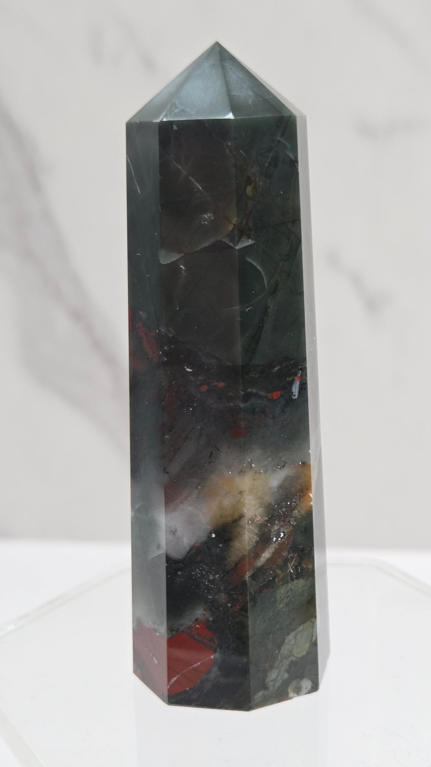 African Bloodstone tower