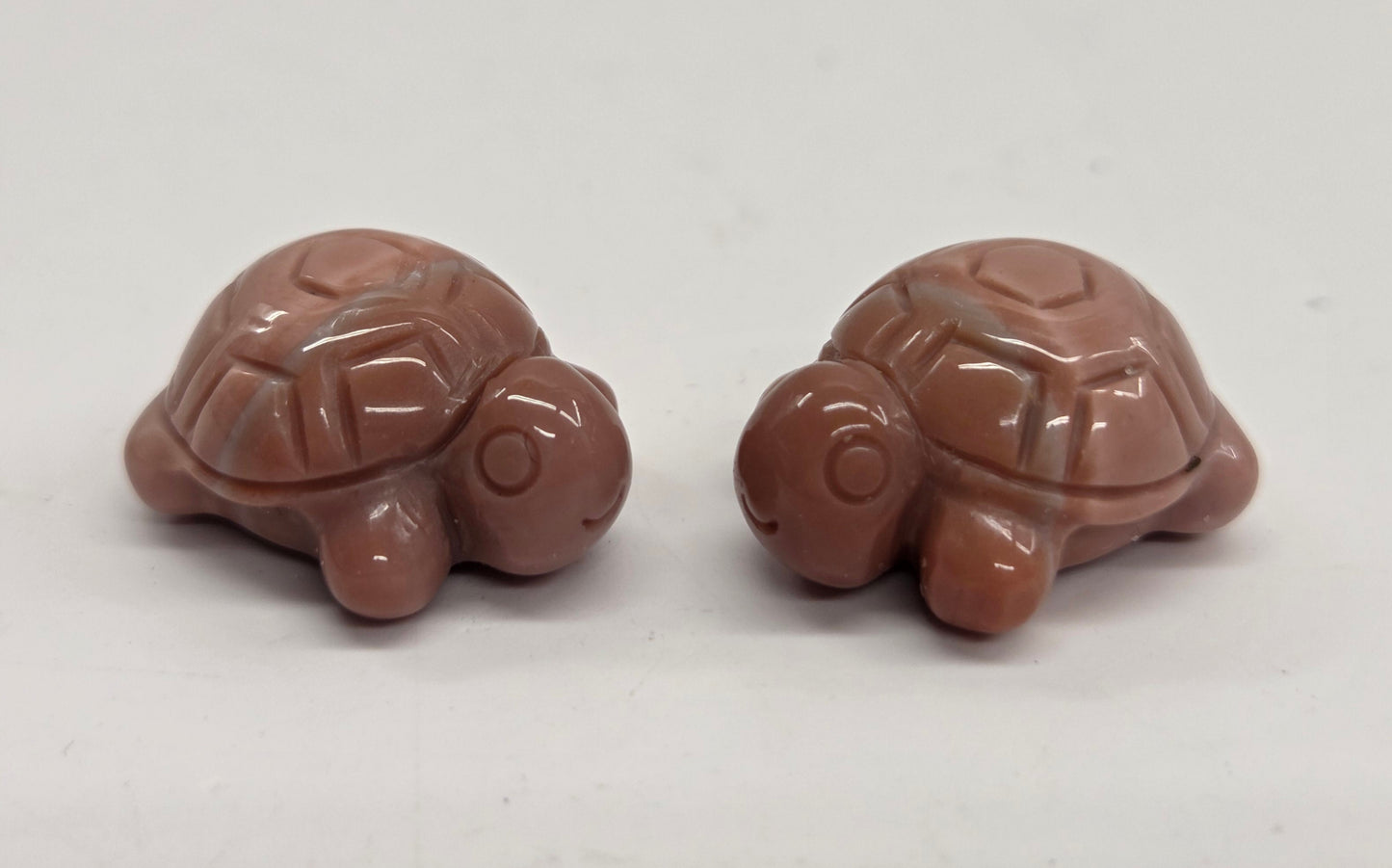 Alashan Agate mini carving - Turtle