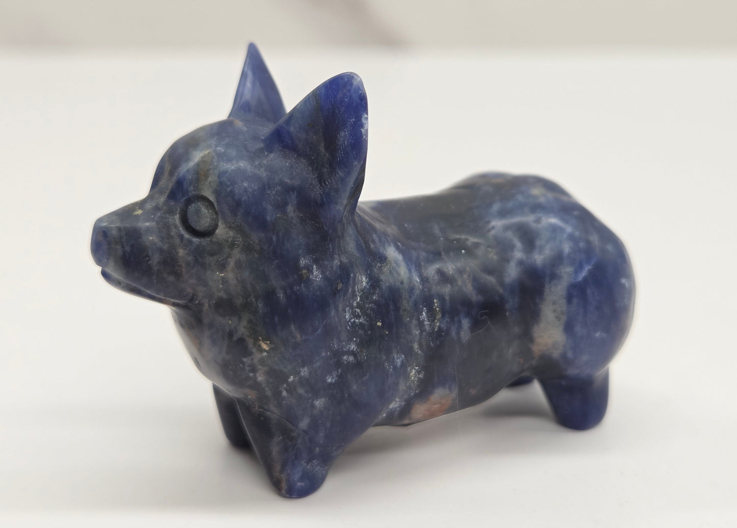 Dog carving - Corgi (L)