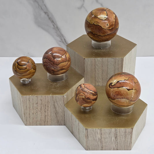 Walnut (Brown) Jasper sphere