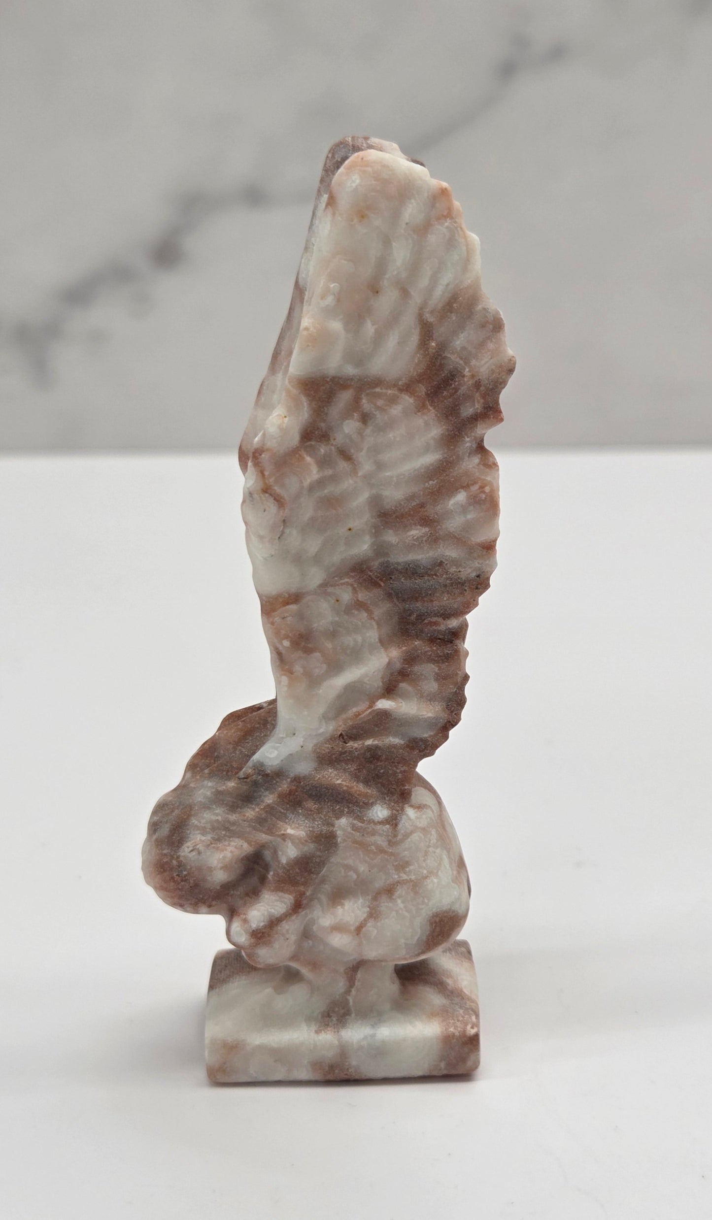 Weeping angel carvings