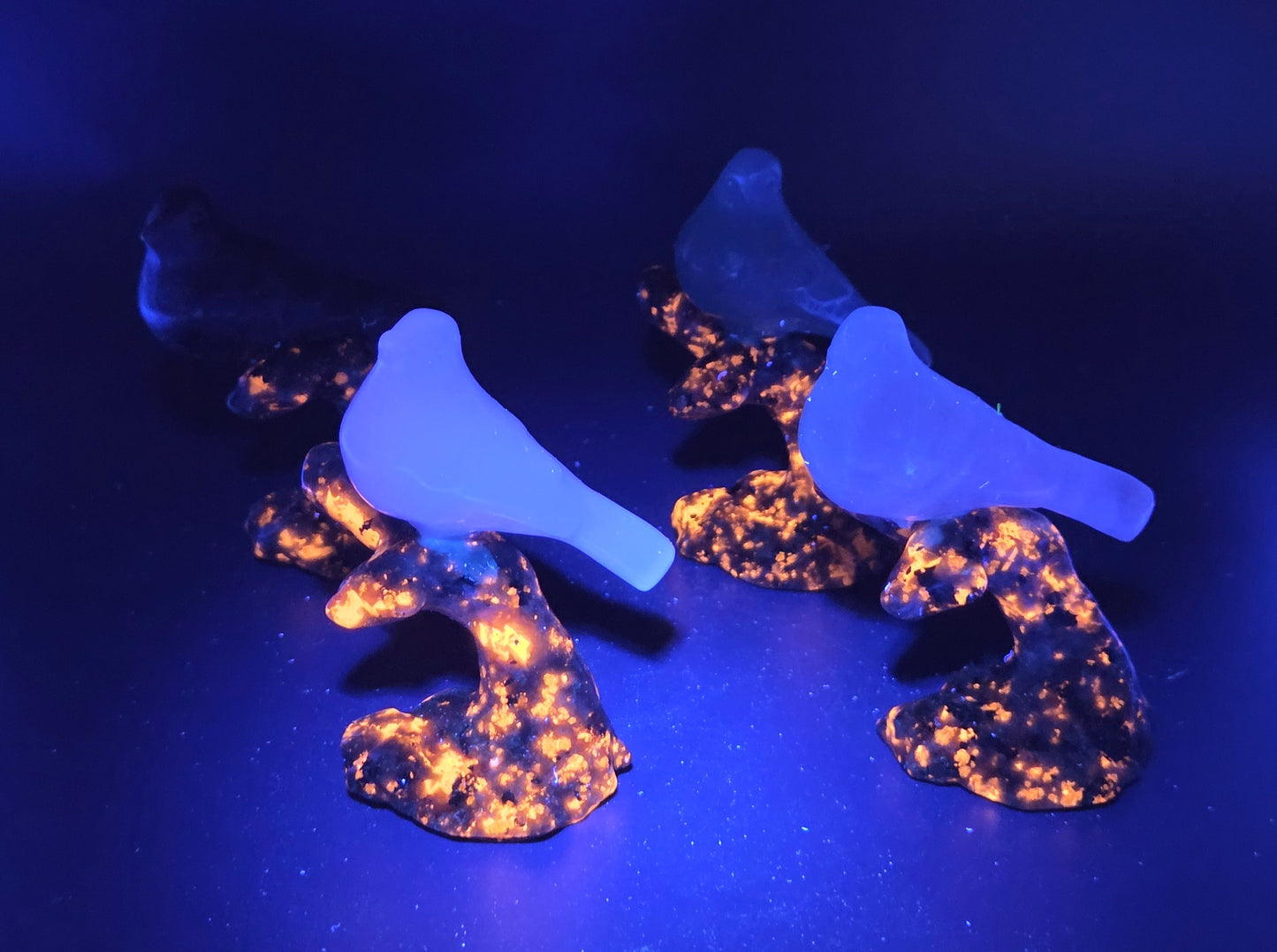 Bird on a limb carving