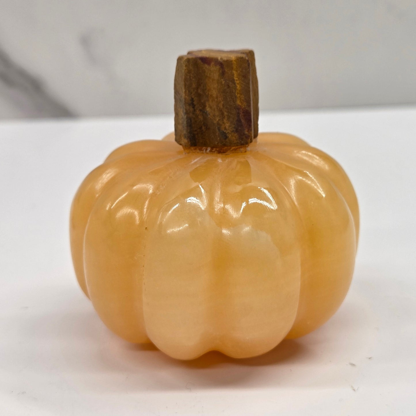 Orange Calcite pumpkins