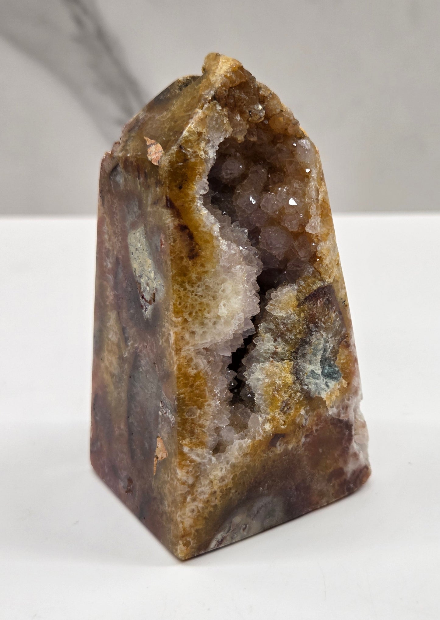 Drusy Quartz tower