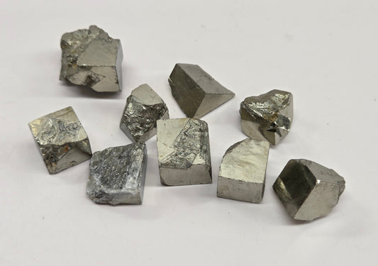 Pyrite cubes