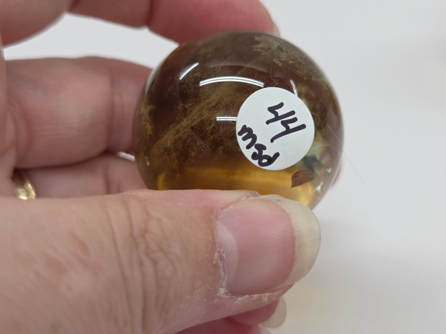 Citrine sphere