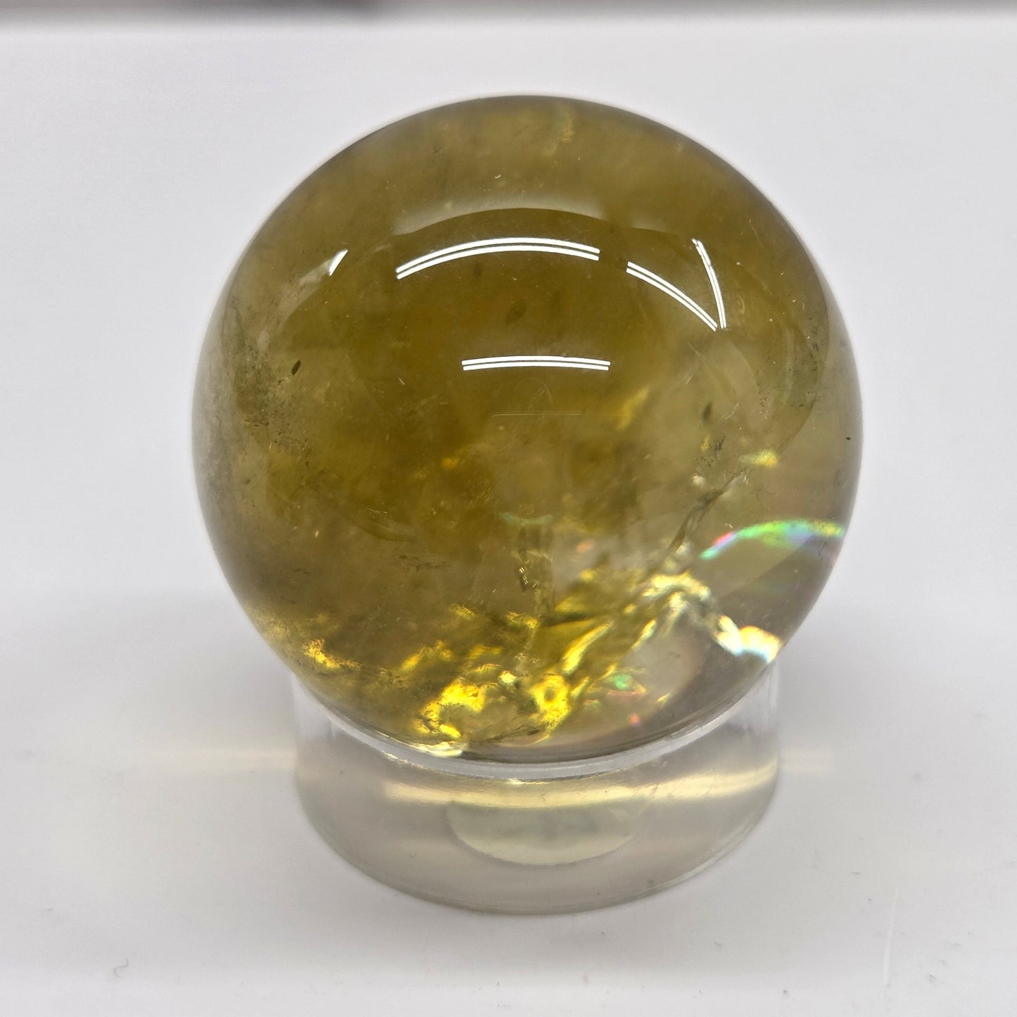 Citrine sphere