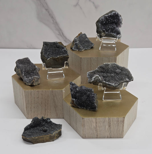 Black Amethyst raw