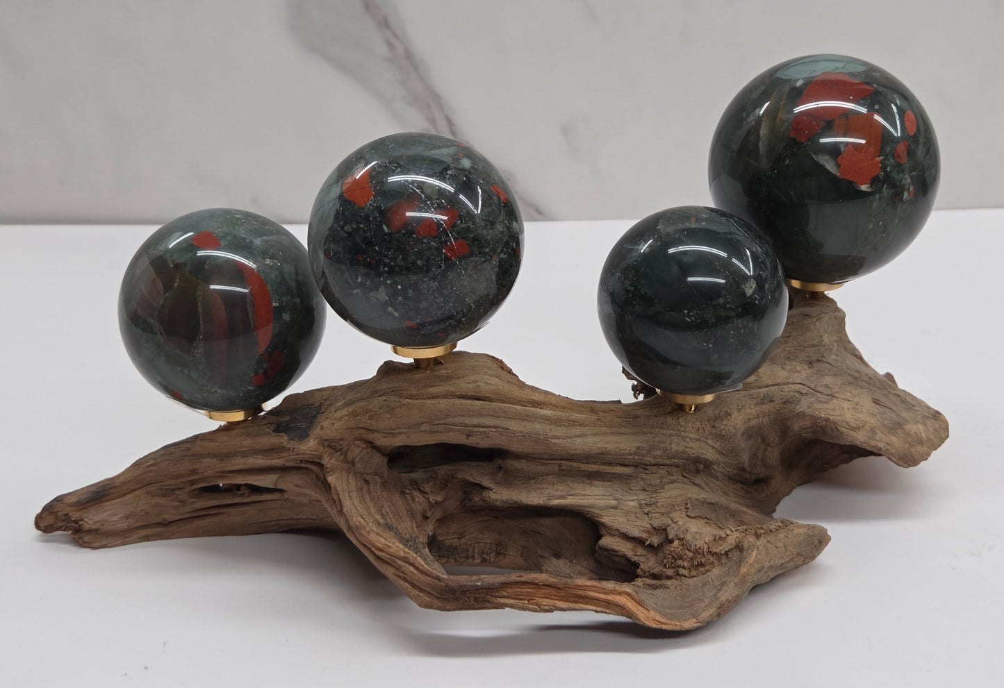 African Bloodstone sphere
