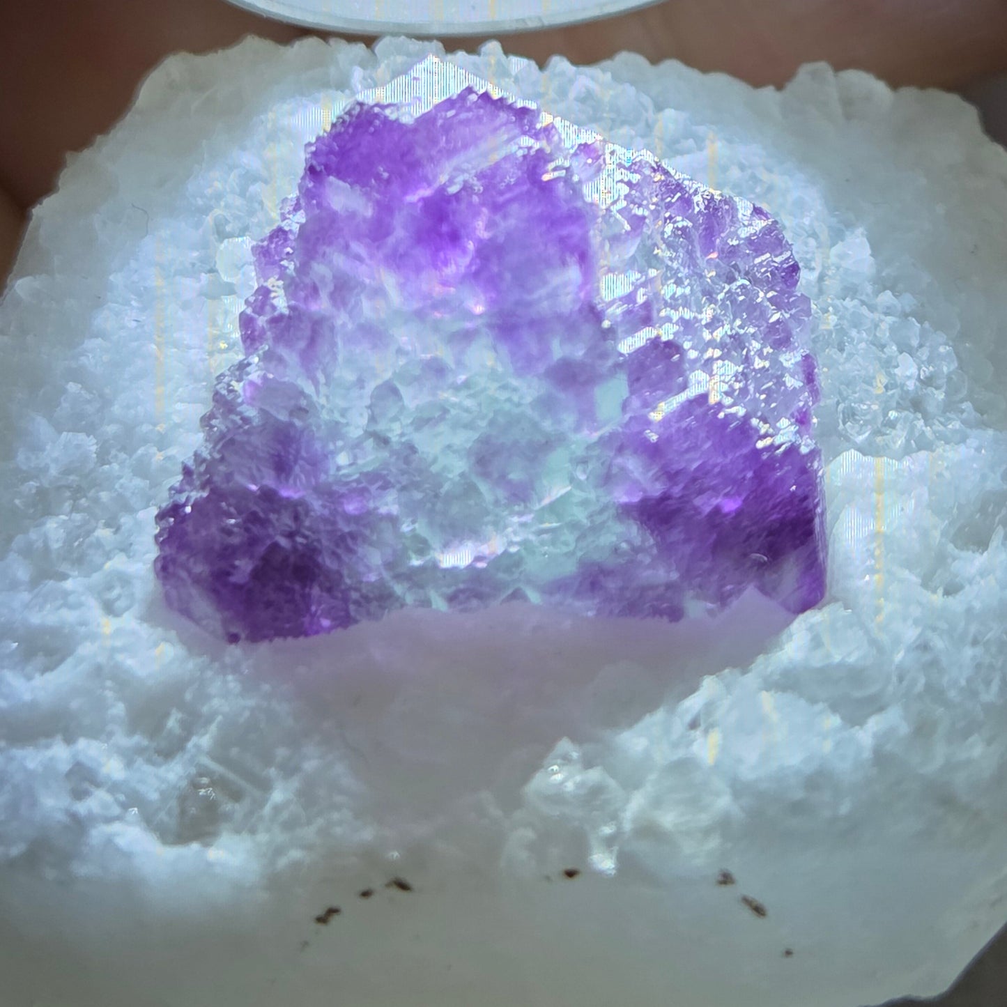 Octahedral Fluorite - China