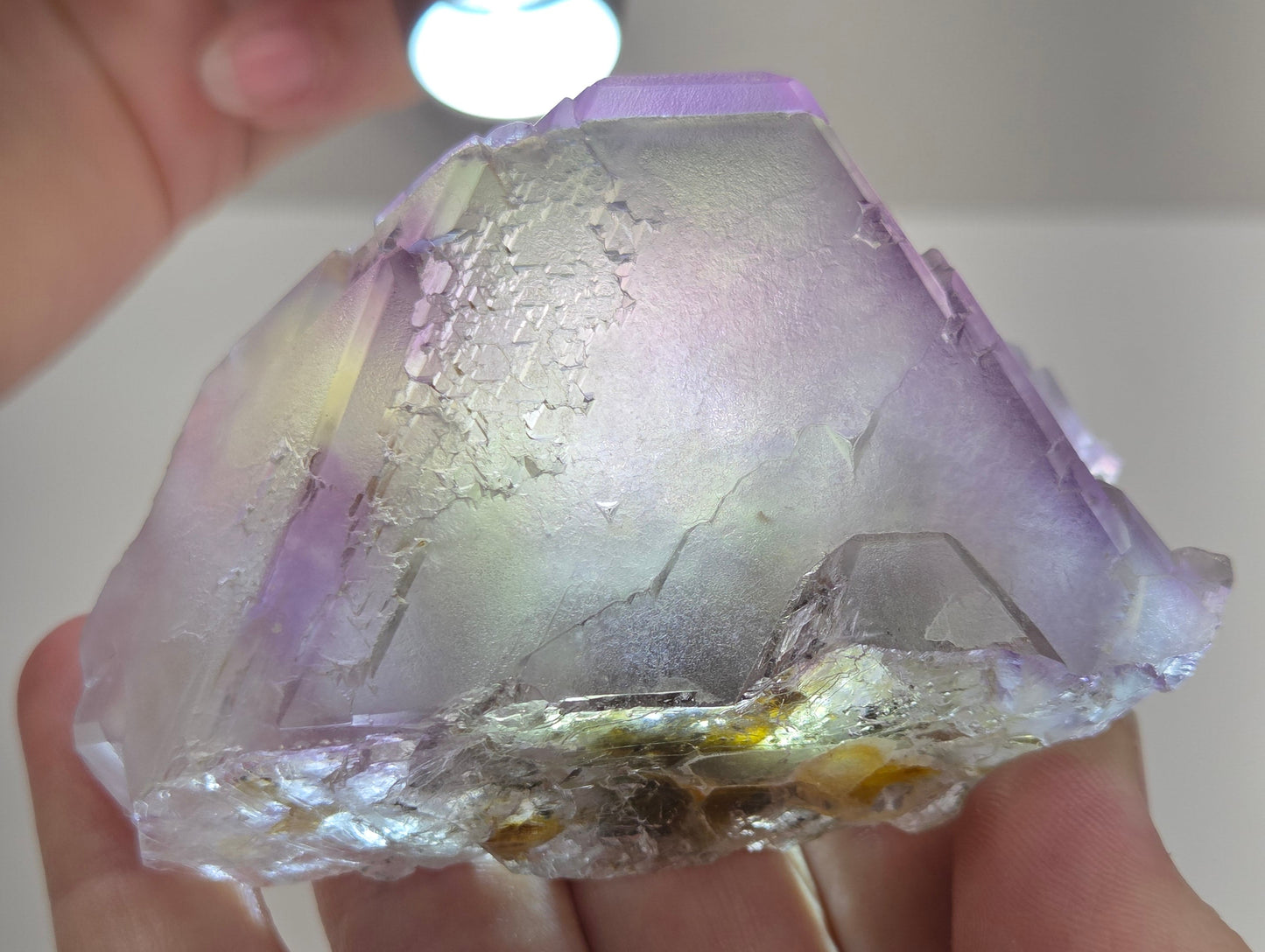Octahedral Fluorite - China