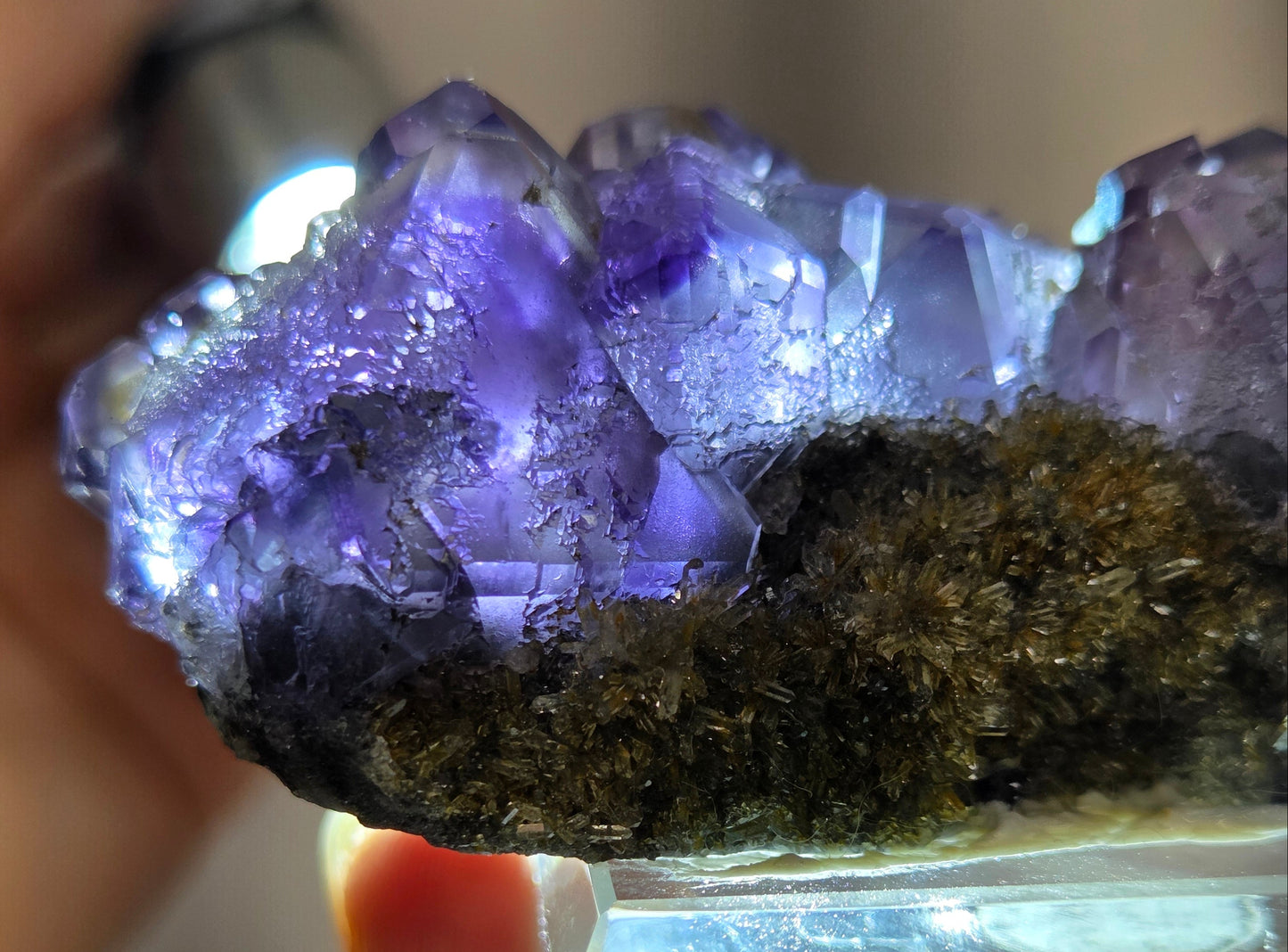 Tanzanite Fluorite - China