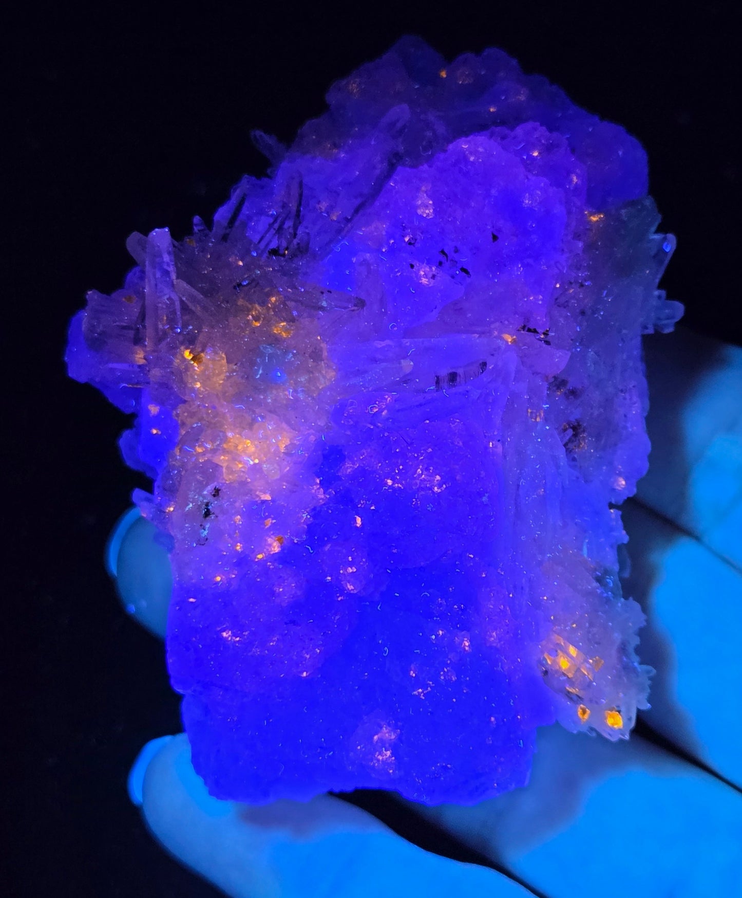 Fluorite w/ Quartz - Peru